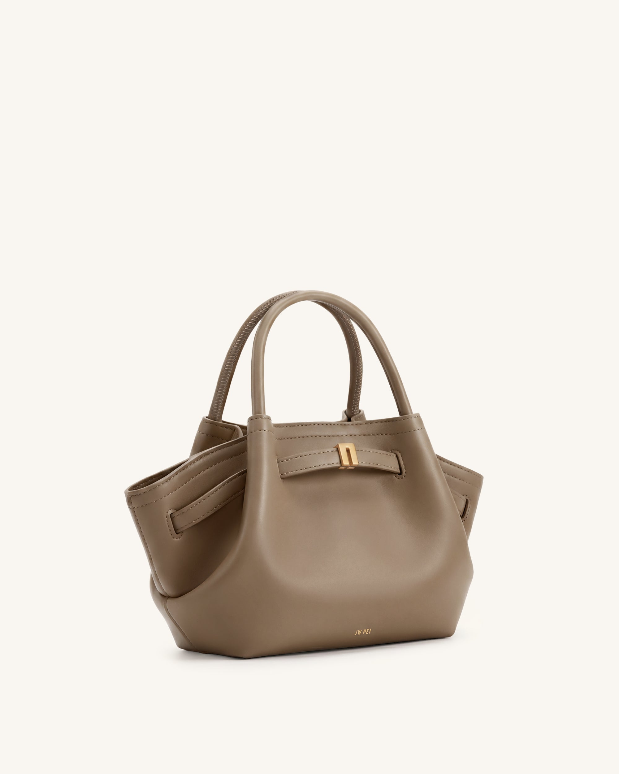 Hana Mini Tote Bag - Grayish Brown
