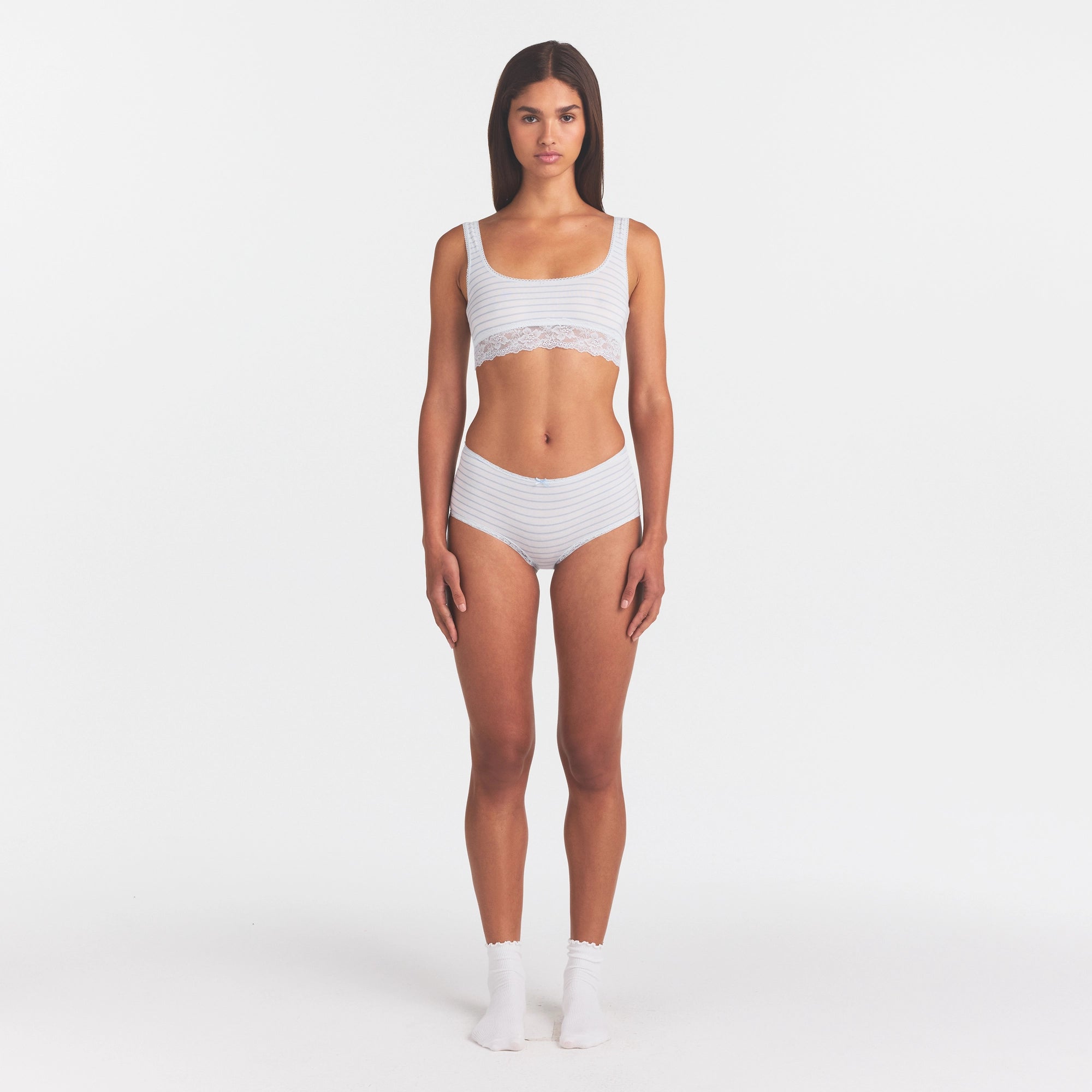 Lightweight Cotton Lace Boy Short