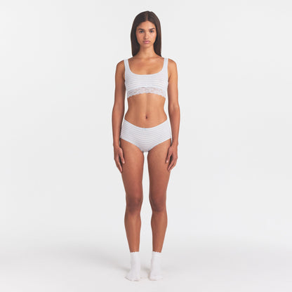 Lightweight Cotton Lace Boy Short