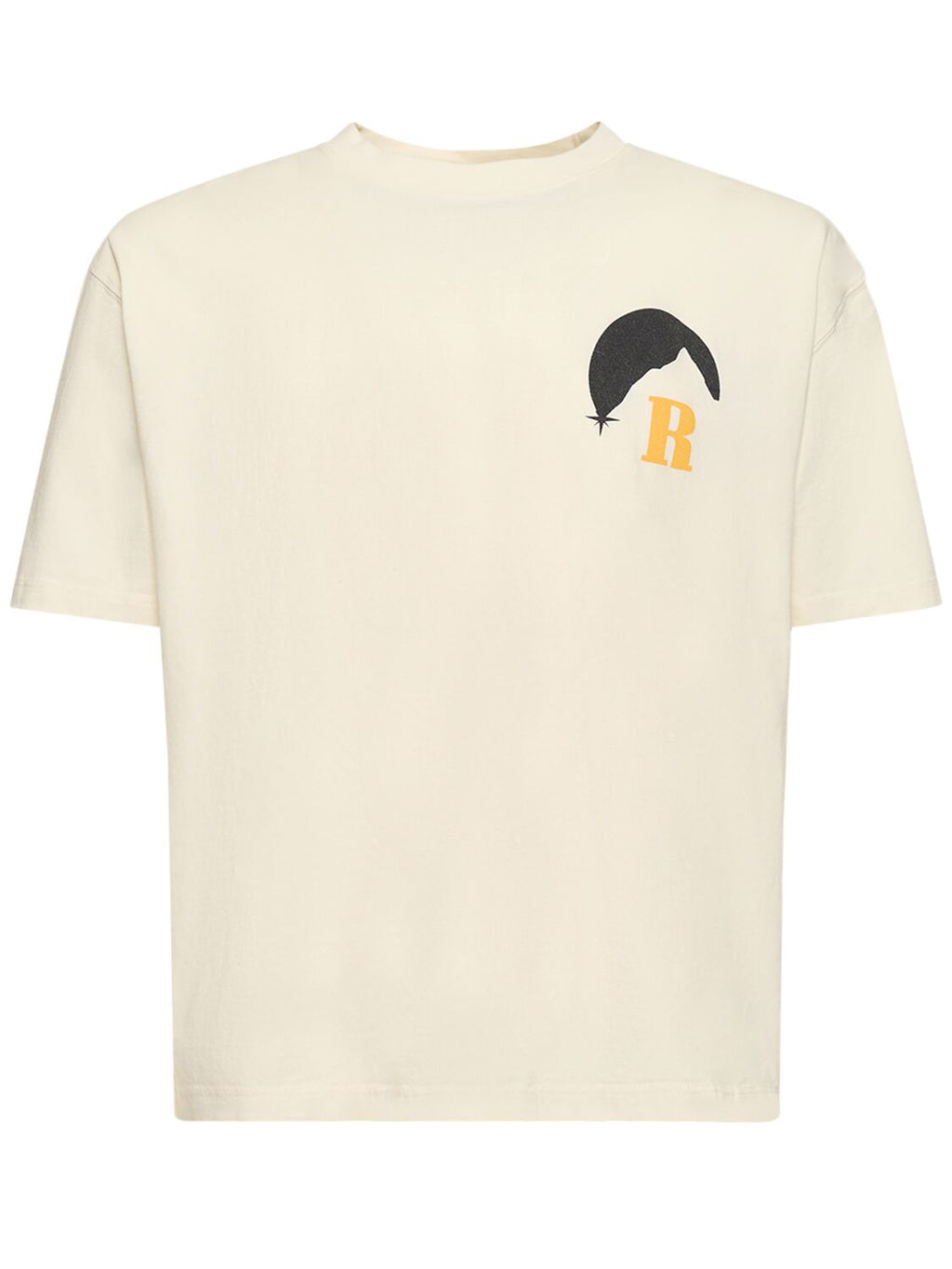 RHUDE RHUDE Moonlight cotton t-shirt - Size: M T-Shirts | Shop From The Mirage