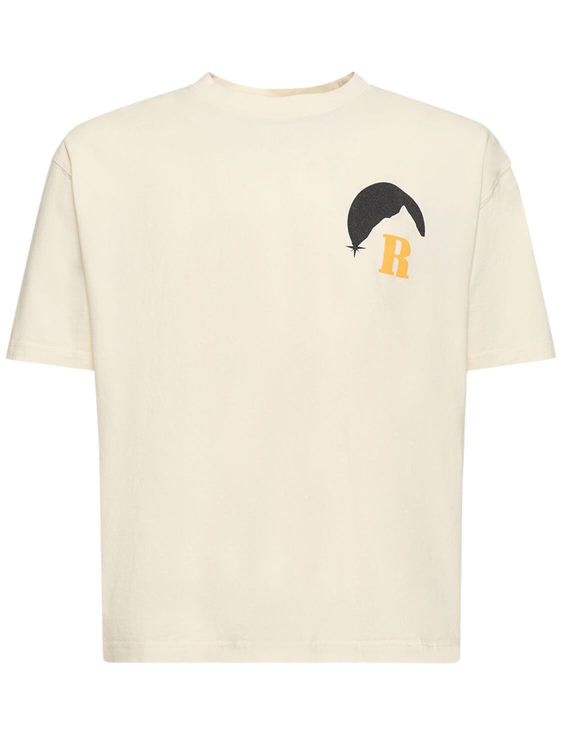 RHUDE RHUDE Moonlight cotton t-shirt - Size: M T-Shirts | Shop From The Mirage