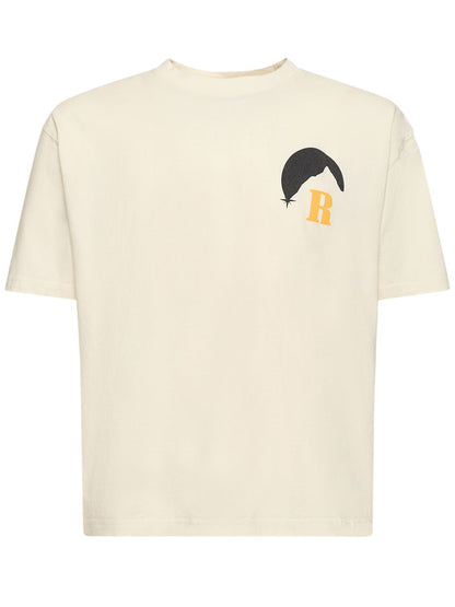 RHUDE RHUDE Moonlight cotton t-shirt - Size: M T-Shirts | Shop From The Mirage