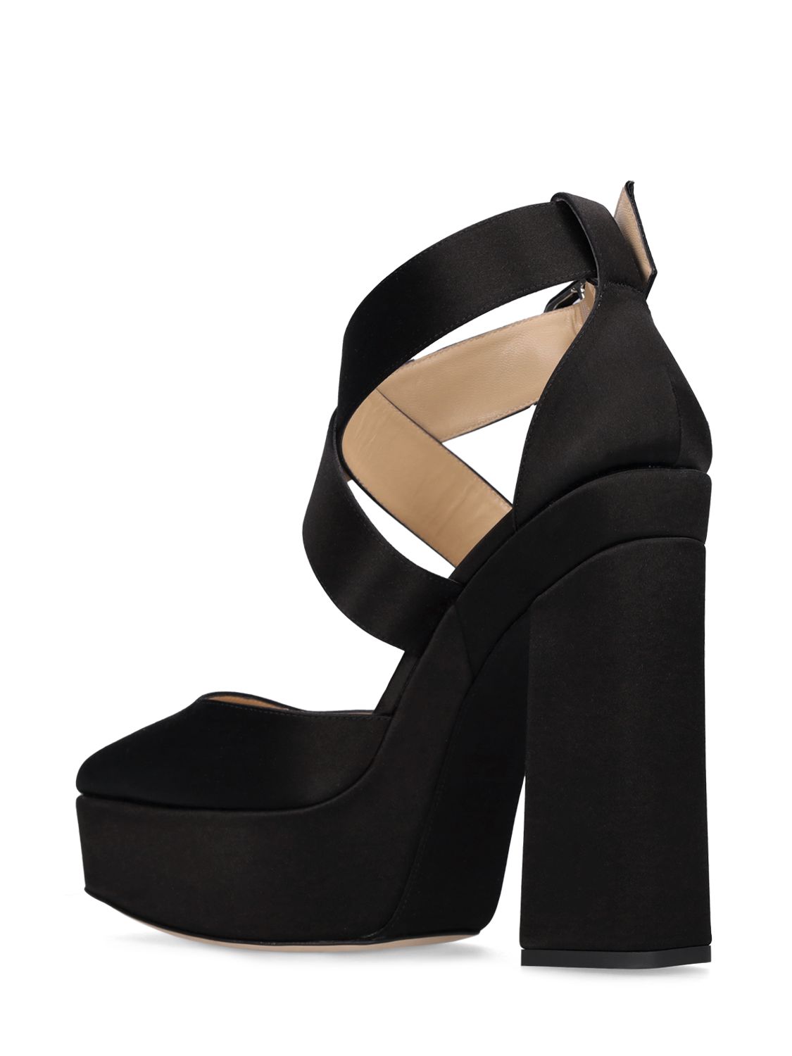 Jimmy Choo Jimmy Choo 140mm Gian satin pumps - Size: UK 3 Heels | Shop From The Mirage