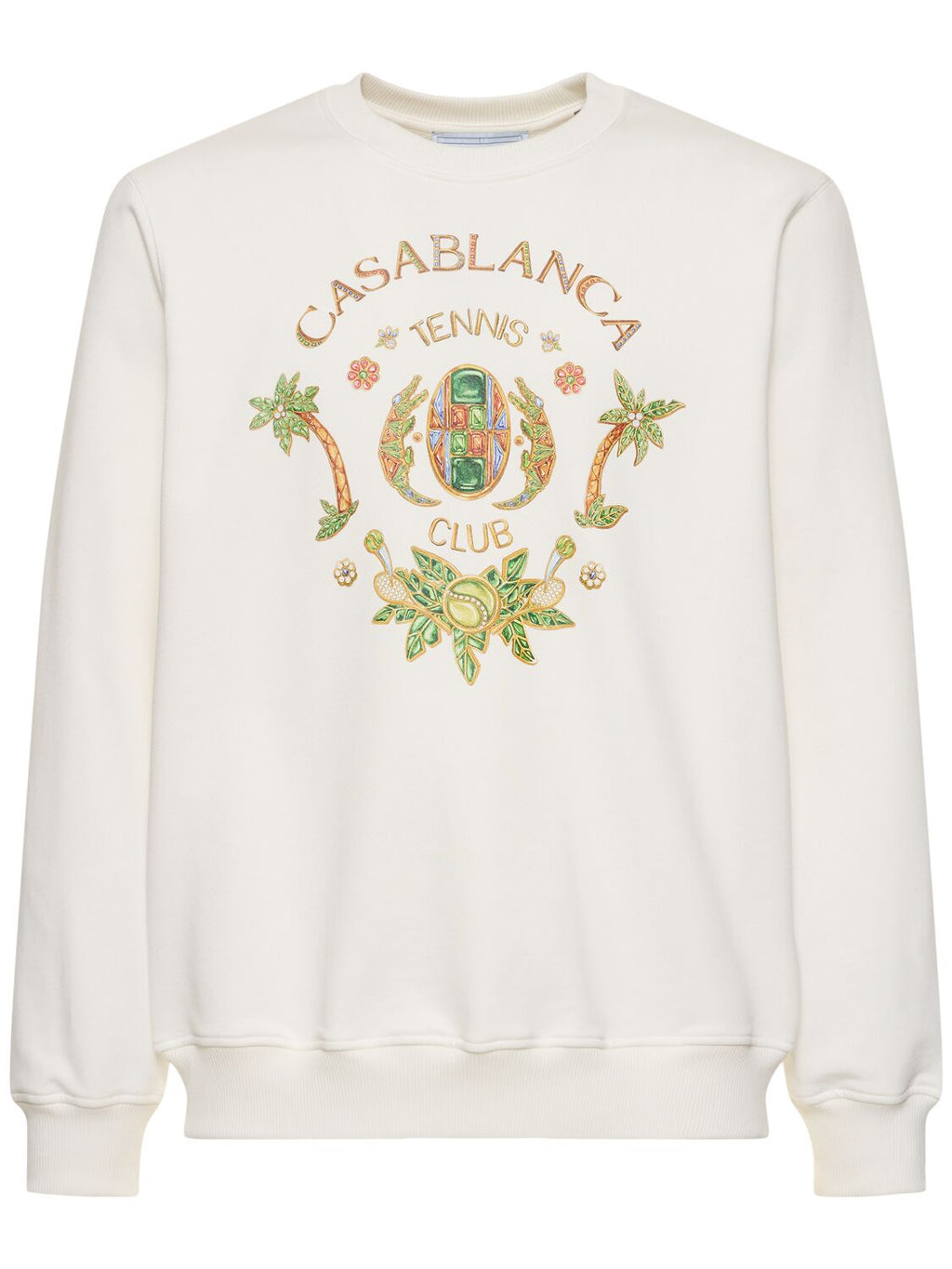 CASABLANCA Casablanca Joyaux d'Afrique cotton sweatshirt - Size: XL Sweatshirts | Shop From The Mirage