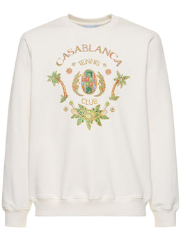 Casablanca Joyaux d'Afrique cotton sweatshirt