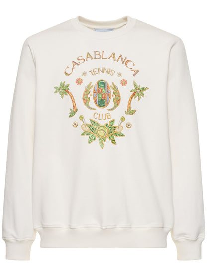 CASABLANCA Casablanca Joyaux d'Afrique cotton sweatshirt - Size: XL Sweatshirts | Shop From The Mirage