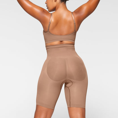 Seamless Sculpt High-waisted Above the Knee Short