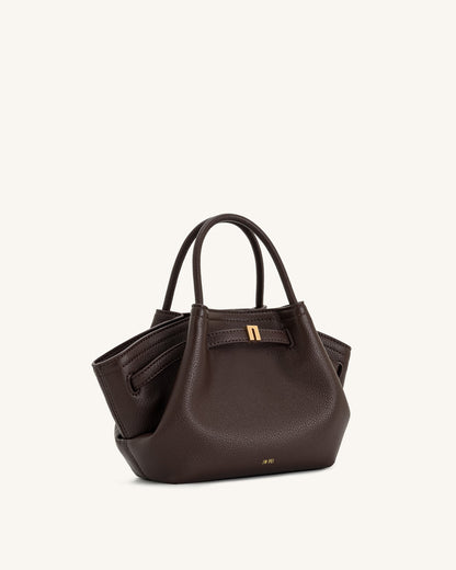 Hana Mini Tote Bag - Grayish Brown