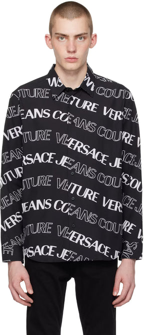Black Logowave Shirt
