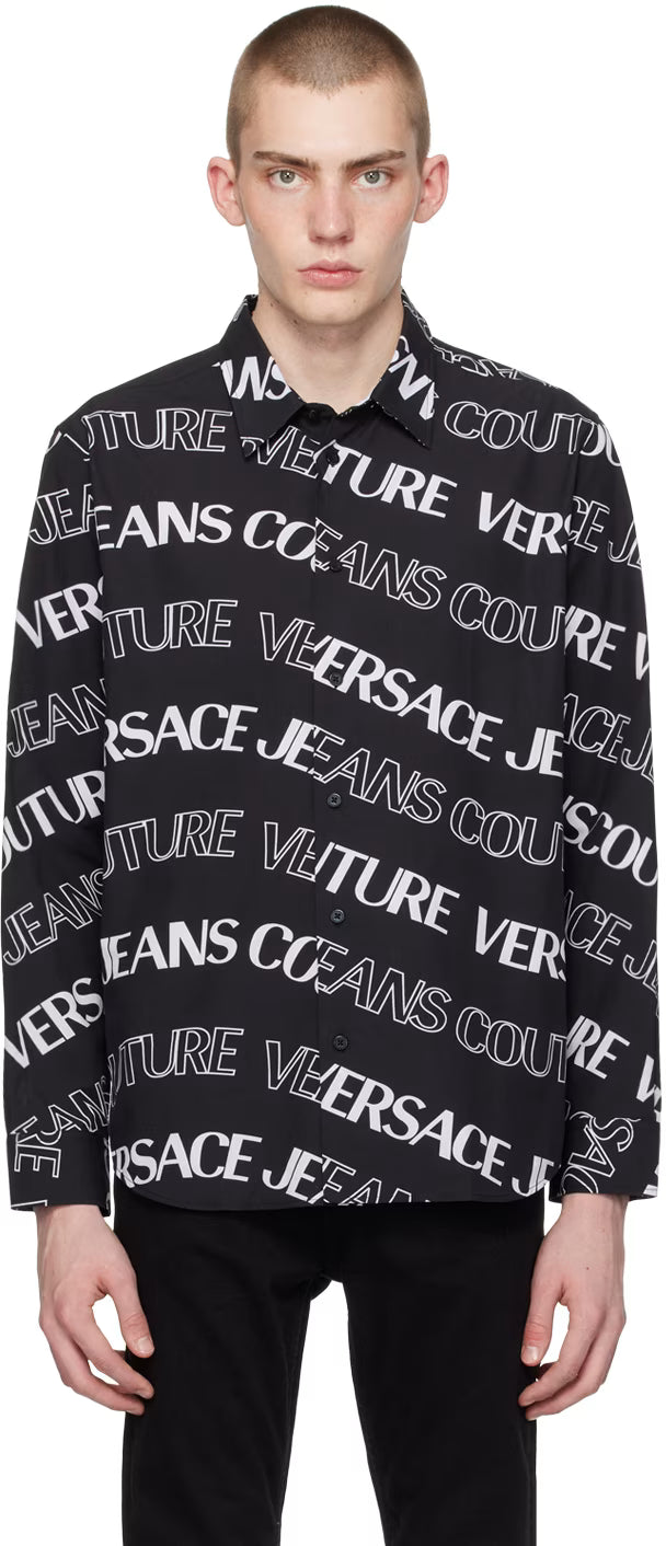 Black Logowave Shirt