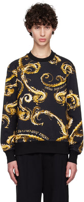 Black & Gold Chromo Couture Sweatshirt