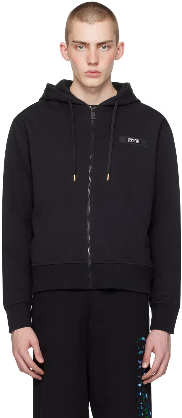 Black Patch Hoodie