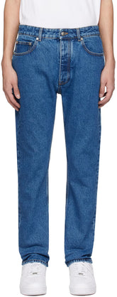 Blue Monogram Jeans