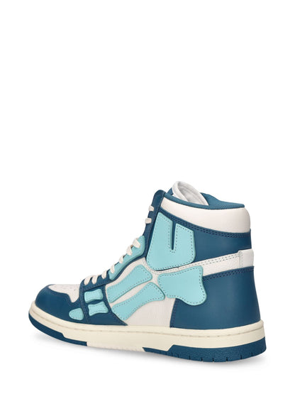 Amiri Amiri 20mm Bone leather sneakers - Size: UK 7 Sneakers | Shop From The Mirage