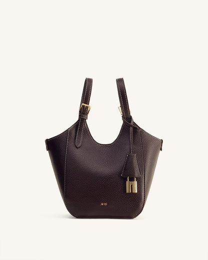 Ines Padlock Tote Bag - Yellow