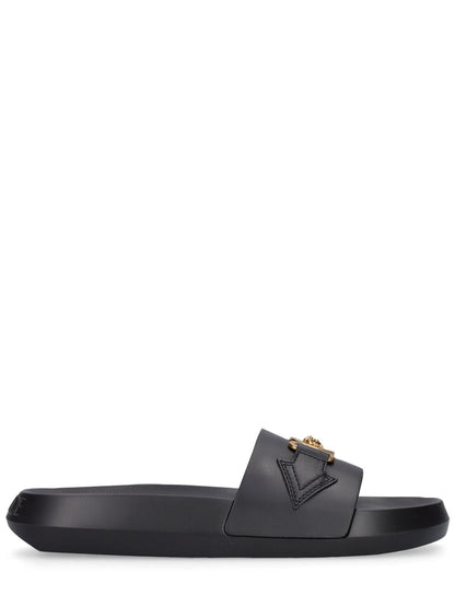 Versace Versace Leather slides - Size: UK 3 Slides | Shop From The Mirage