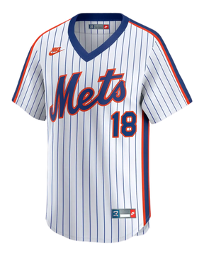 New York Mets Cooperstown MLB Limited Jersey (Darryl Strawberry)