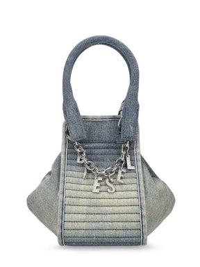 Diesel XS D-Vina denim top handle bag