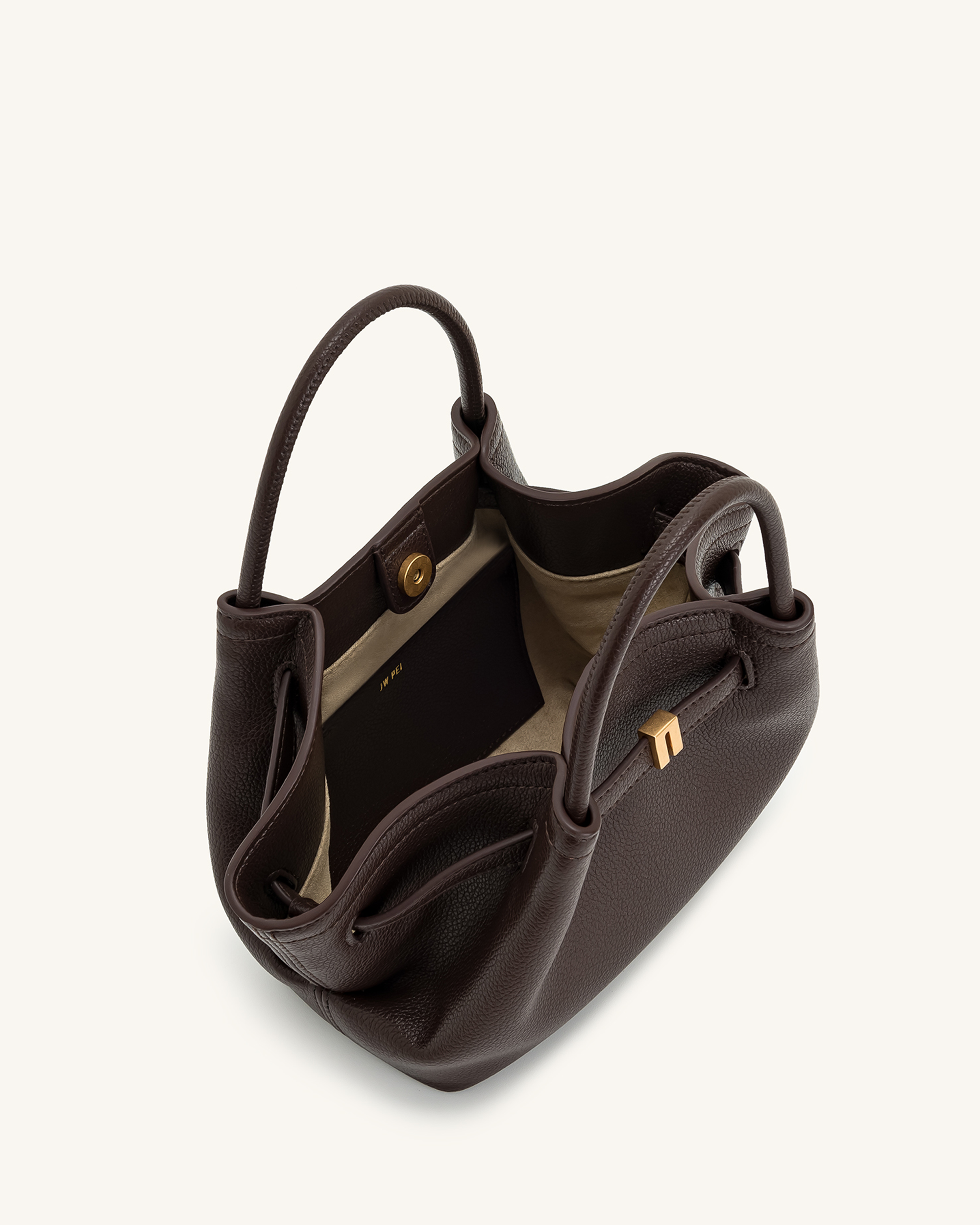 Hana Mini Tote Bag - Grayish Brown