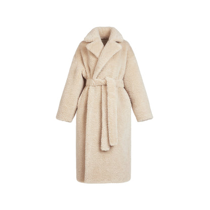 Faux Fur Oversized Long Coat