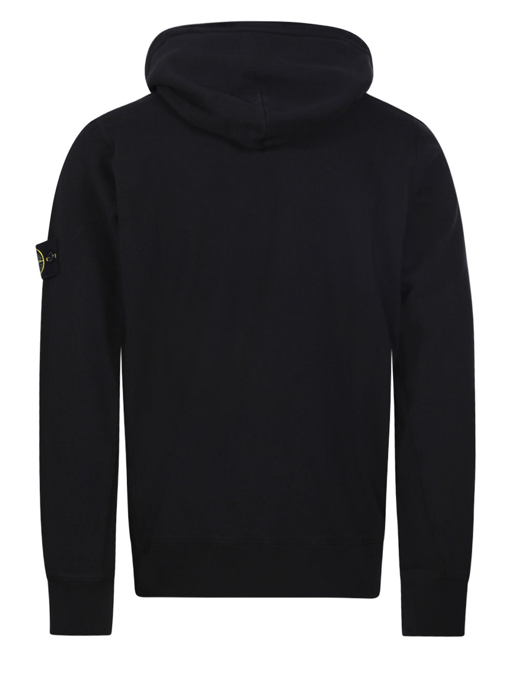 Stone Island Old Treatment Hoodie in Black