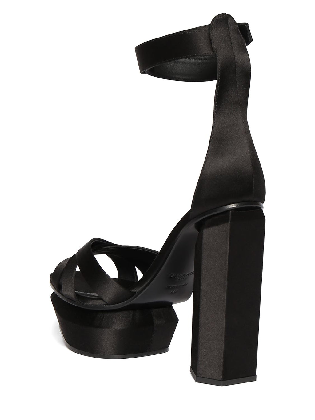 Balmain Balmain 95mm Ava platform poly sandals - Size: UK 3 Heels | Shop From The Mirage