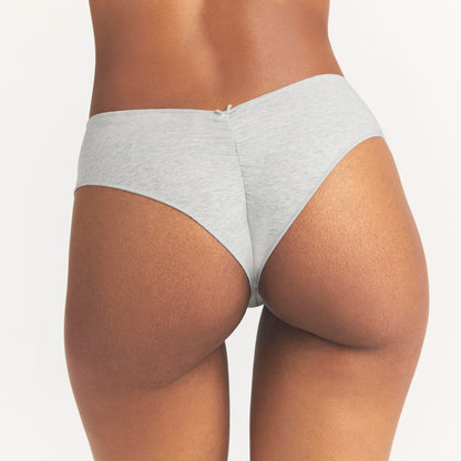 Lightweight Cotton Ruched Back Hipster 10-pack