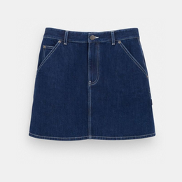 Denim Utility Skirt