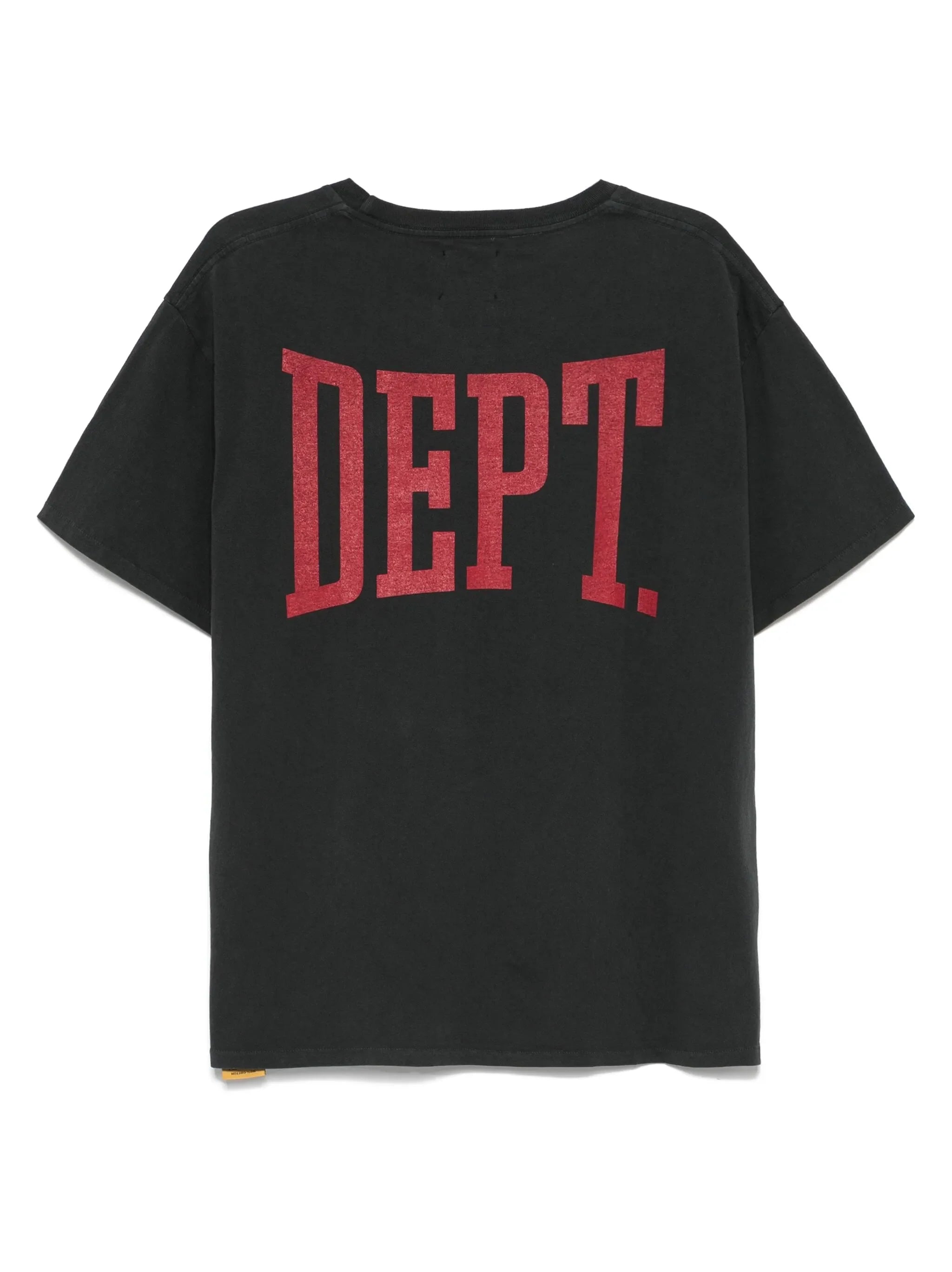Gallery Dept Dept Gym Red Logo T-Shirt in Vintage Black