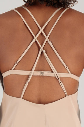 X-BACK SATIN V CAMI