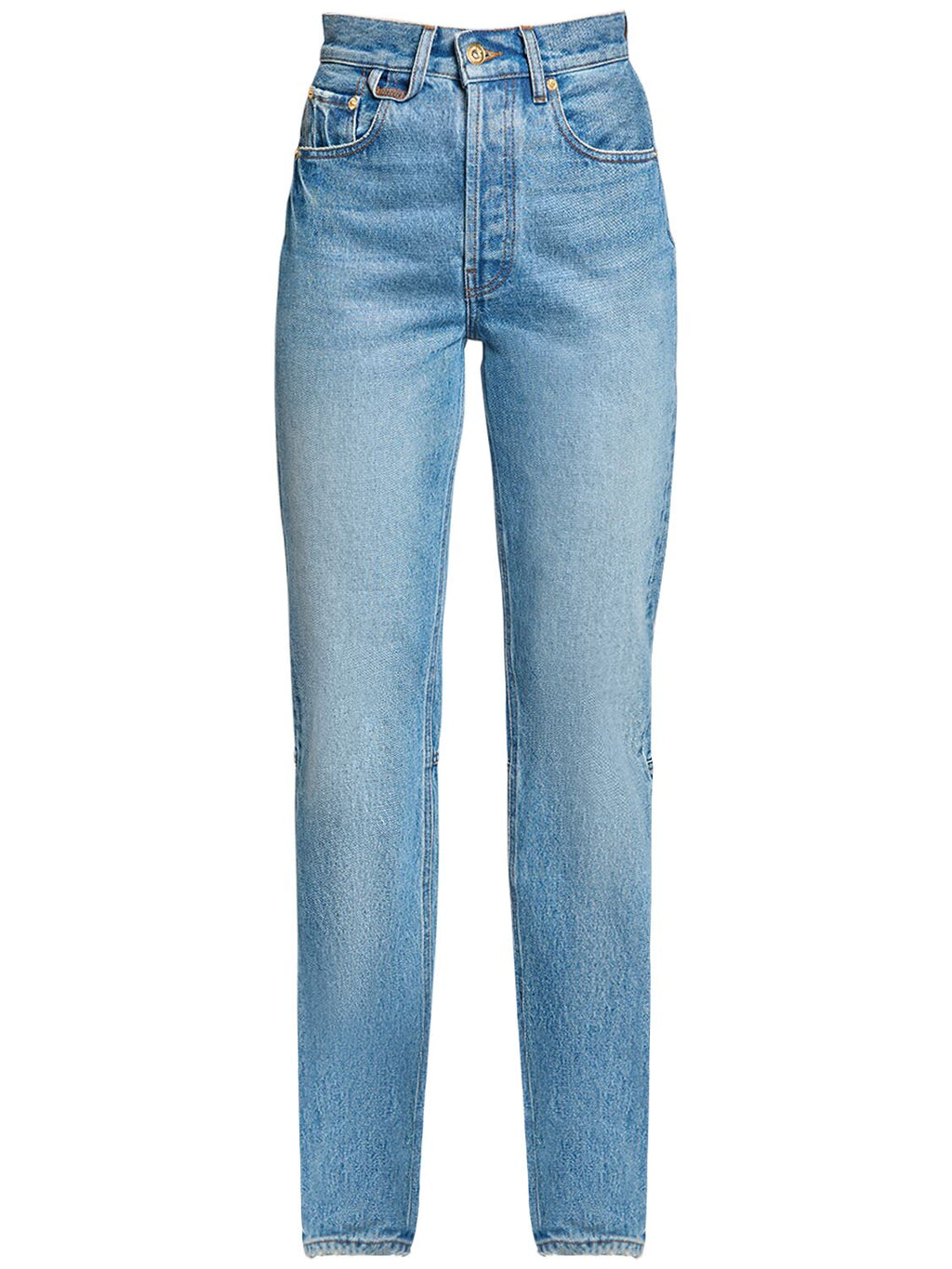 Jacquemus Jacquemus Le De-Nîmes Droit high rise jeans - Size: 32 Jeans | Shop From The Mirage