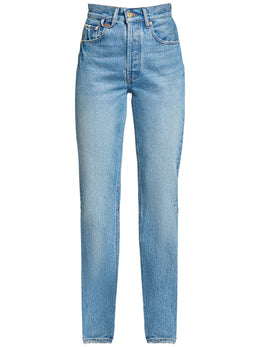 Jacquemus Le De-Nîmes Droit high rise jeans