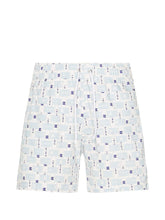 Amiri Interweave Swim Shorts in White