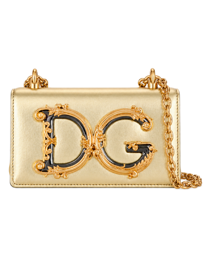 DG Girls leather mini bag