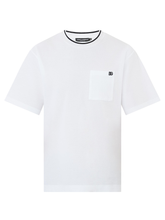 Dolce & Gabbana Piqué Patch Pocket T-Shirt in White