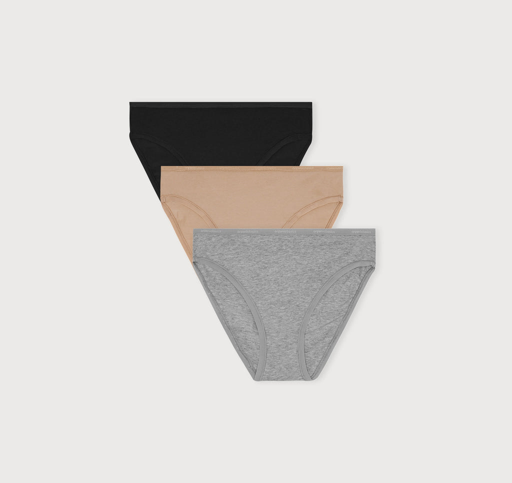 Core High-Leg Briefs 3-Pack