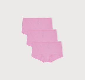 Core Rib Shorty 3-Pack