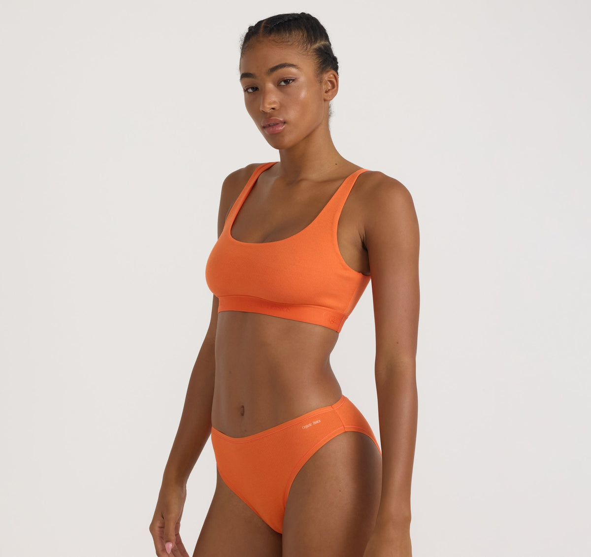 Core Rib High-Leg Briefs