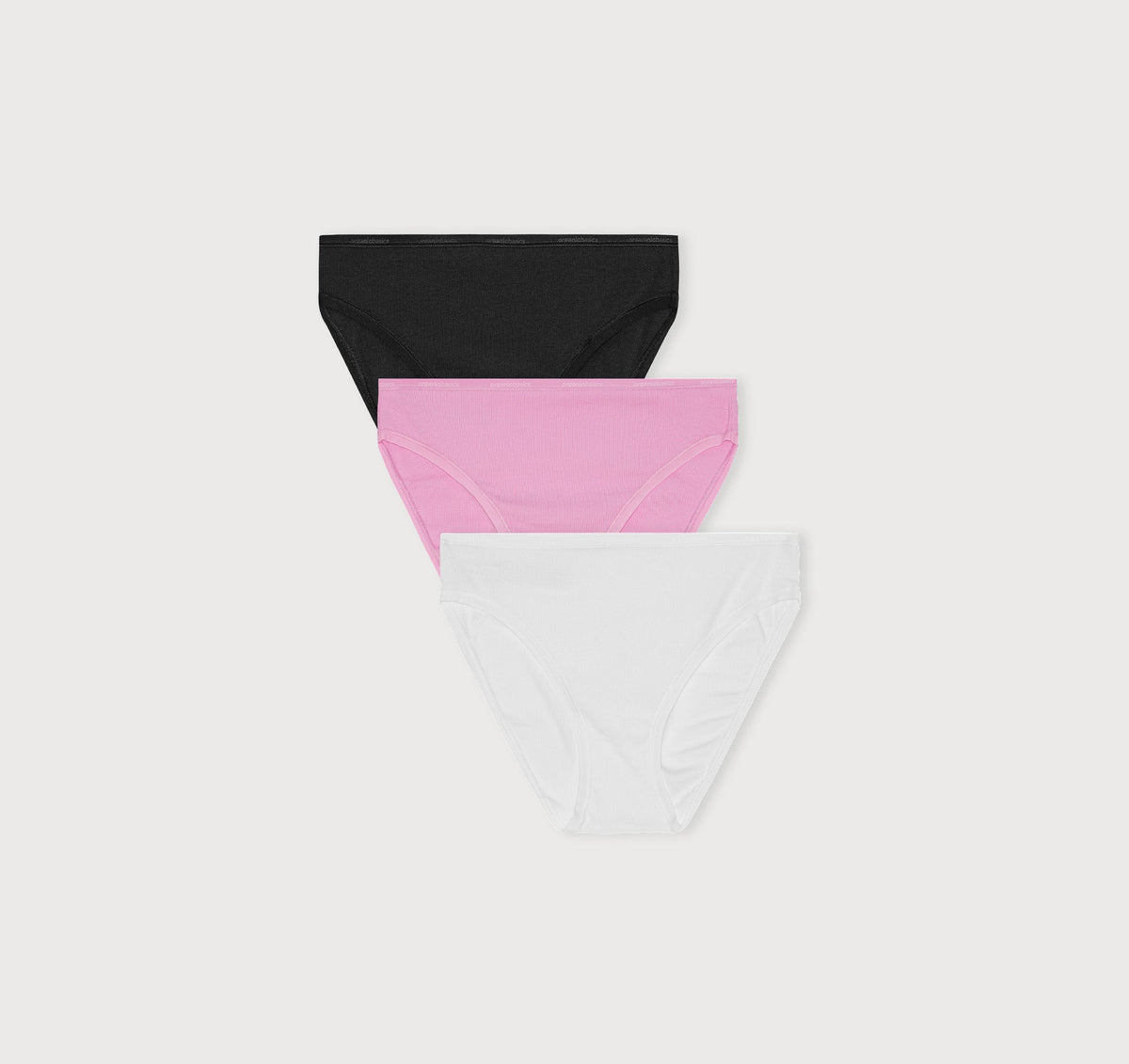 Core Rib High-Leg Briefs 3-Pack