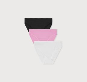 Core Rib High-Leg Briefs 3-Pack
