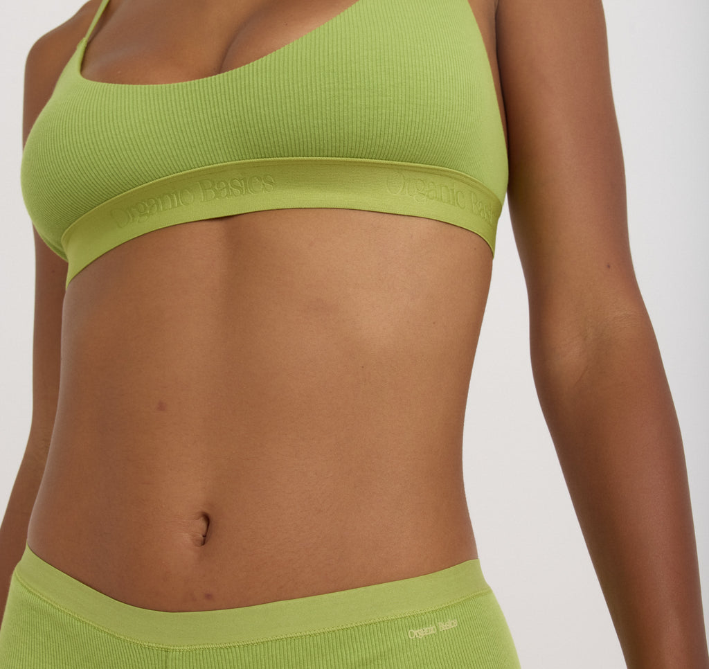 Core Rib Open Back Scoop Bralette