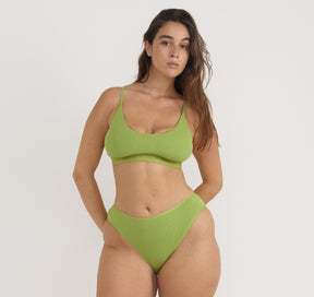 Core Rib Open Back Scoop Bralette