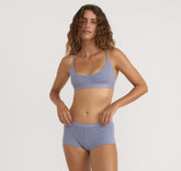 Core Rib Open Back Scoop Bralette