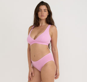 Core Rib Plunge Bralette