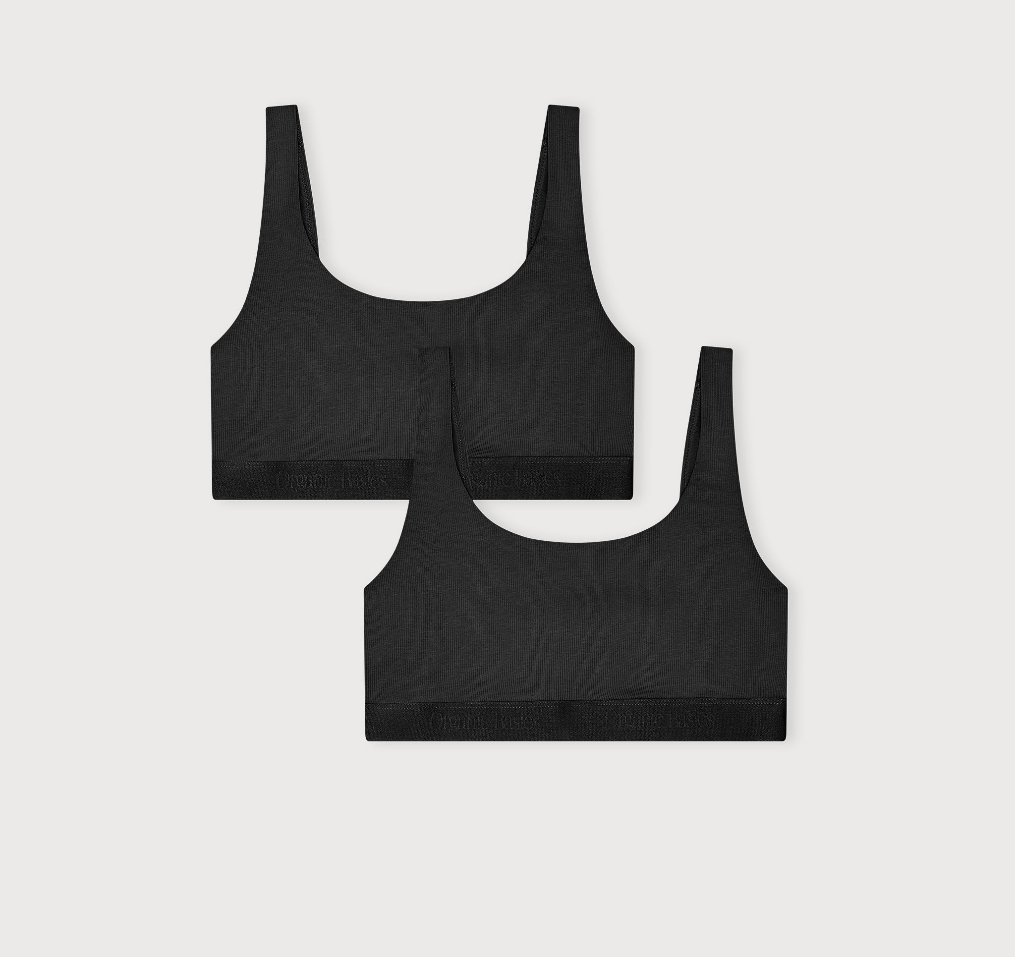 Core Rib Tank Bralette 2-Pack