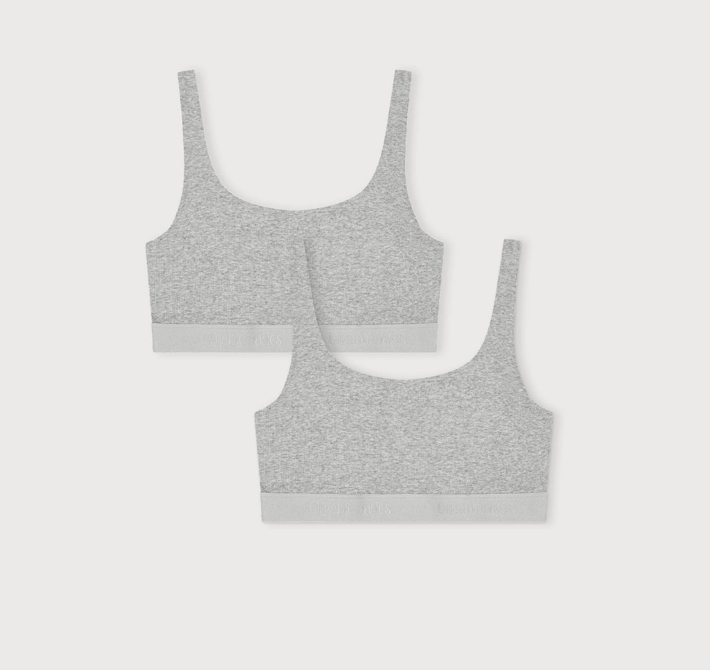 Core Rib Tank Bralette 2-Pack