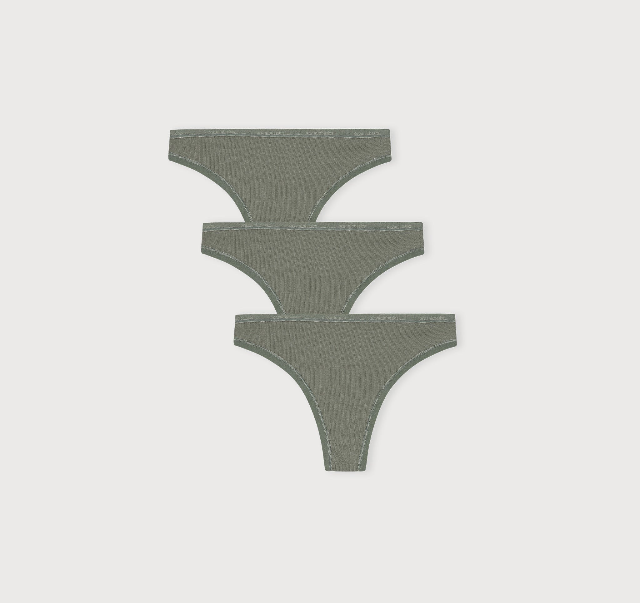 Core Rib Thong 3-Pack