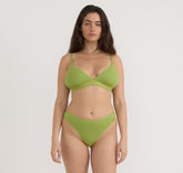 Core Rib Triangle Bralette