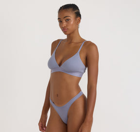 Core Rib Triangle Bralette