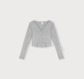 Core Sport Henley Long-Sleeve Tee